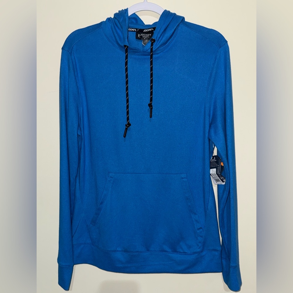Jockey Men’s Royal Blue Crewneck Hoodie